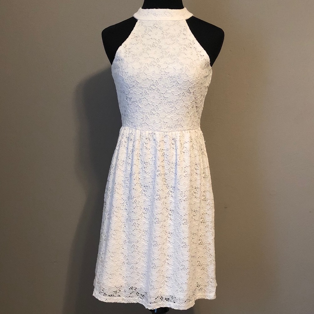 White Lace Dress